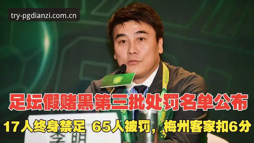 揭秘足坛黑幕：第三批禁足名单背后的真相
